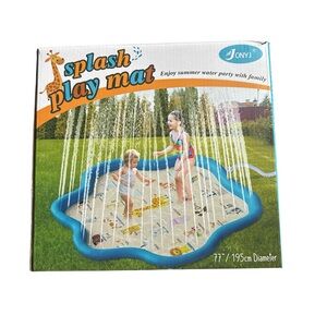 Blue Splash Play Mat for Kids- Unoped/New